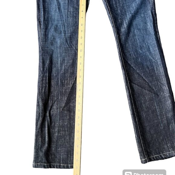 7 For All Mankind Blue mid rise Bootcut Jeans. Size 26 - Picture 4 of 6